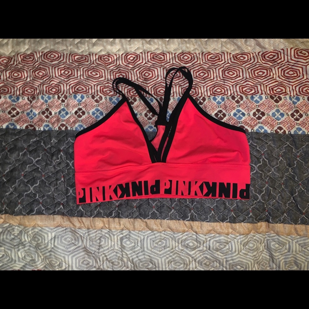 PINK Seamless Strappy Bralette